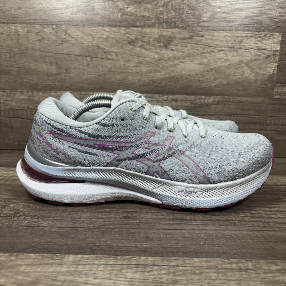 Asics Gel-Kayano 29 Gray Pink Womens US Size 9 EUR 40.5 1012B272 Running Shoes
